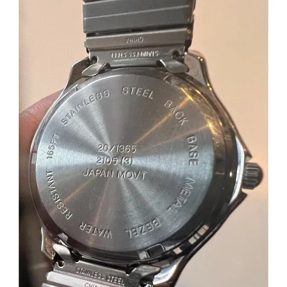 Armitron Men's Quartz Watch Water Resist to 165 Ft., Model #20/1365 2105 (3) New - Picture 4 of 4